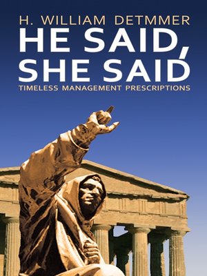 cover image of He Said, She Said